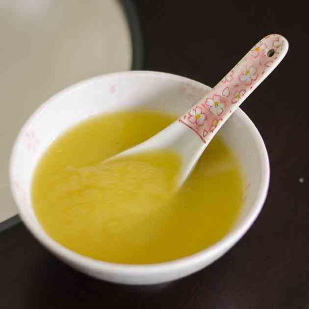 Spaghetti Squash and Apple Soup