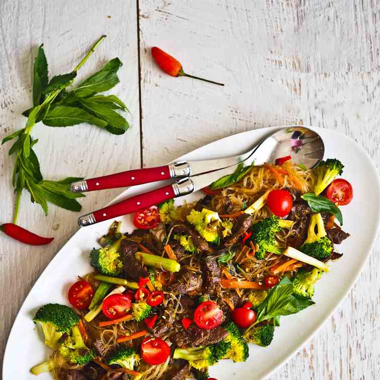 Beef - Lemongrass Vermicelli Salad