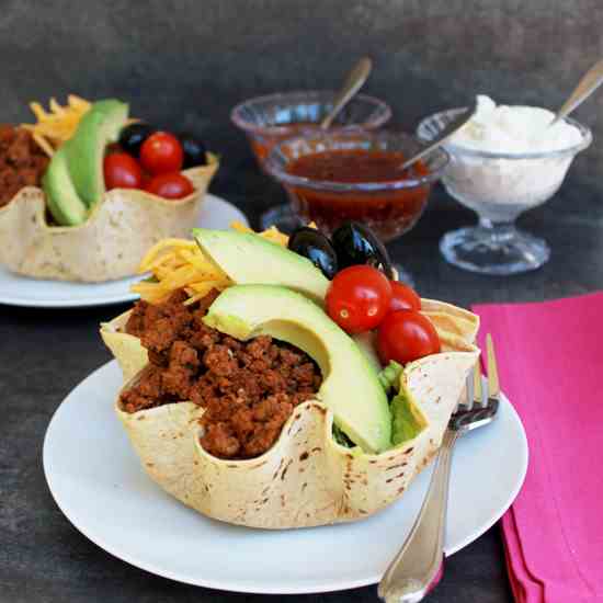 beef taco salad