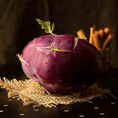 Thai Inspired Kohlrabi Coleslaw