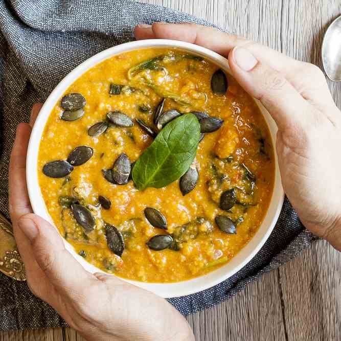 Smoky Sweet Potato Soup