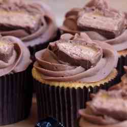 Mars bar cupcakes