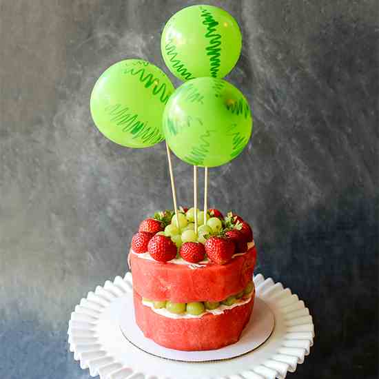 Real Fruit Watermelon Cake