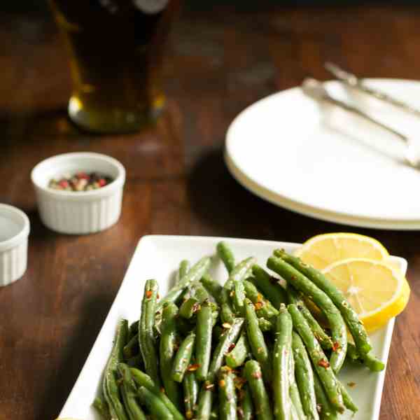 How to make crispy roasted Green Beans