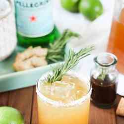 Rosemary Ginger Margaritas