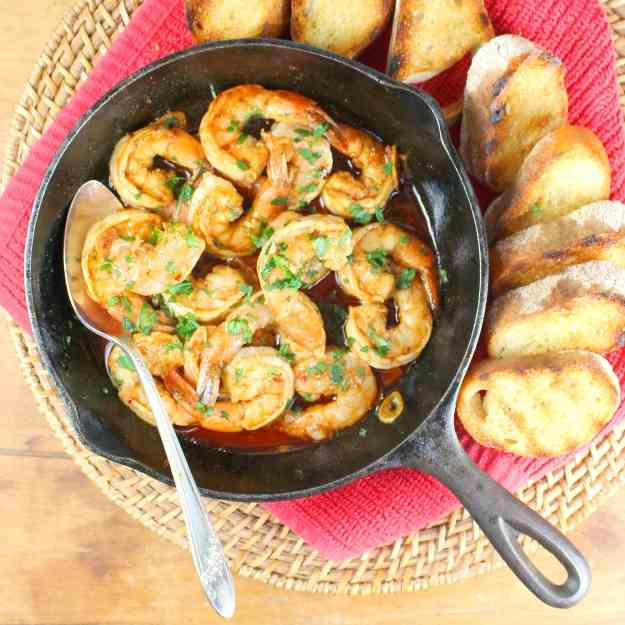 Gambas al Ajillo - Shrimp Tapas