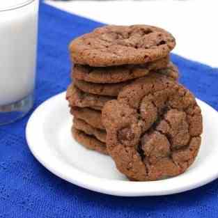 Nutella Chocolate Chip Cookies