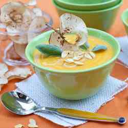 Curried Butternut Squash Soup