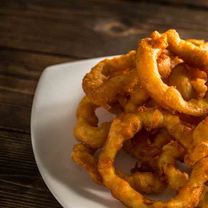 Flourless Truly Crispy Calamari Rings