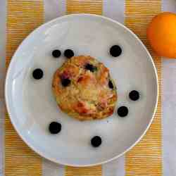 Meyer Lemon Blueberry Scones