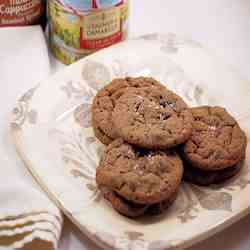 Salted Mocha Hazelnut Cookies