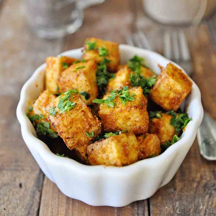 Oven Roasted Tofu with Paprika