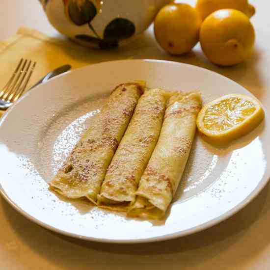 Easy Olive Oil Crepes