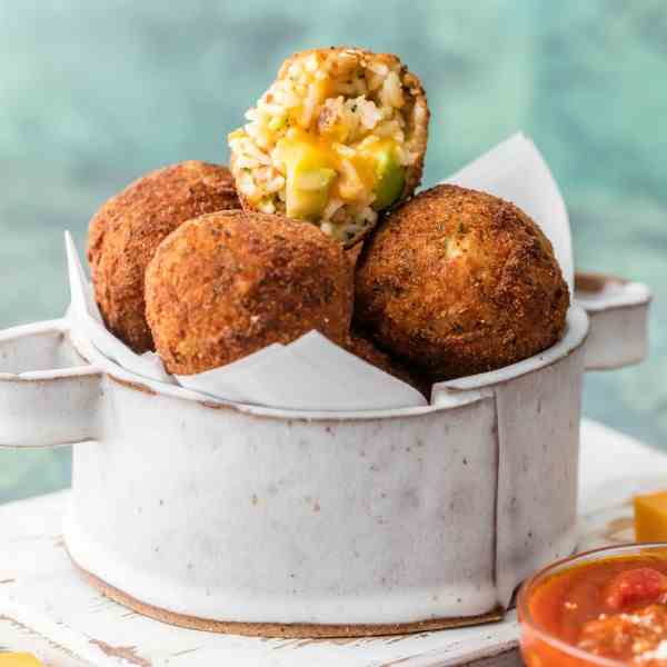 Bacon Broccoli Cheese Arancini