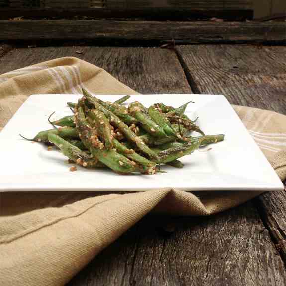 Ginger-Sesame Green Beans