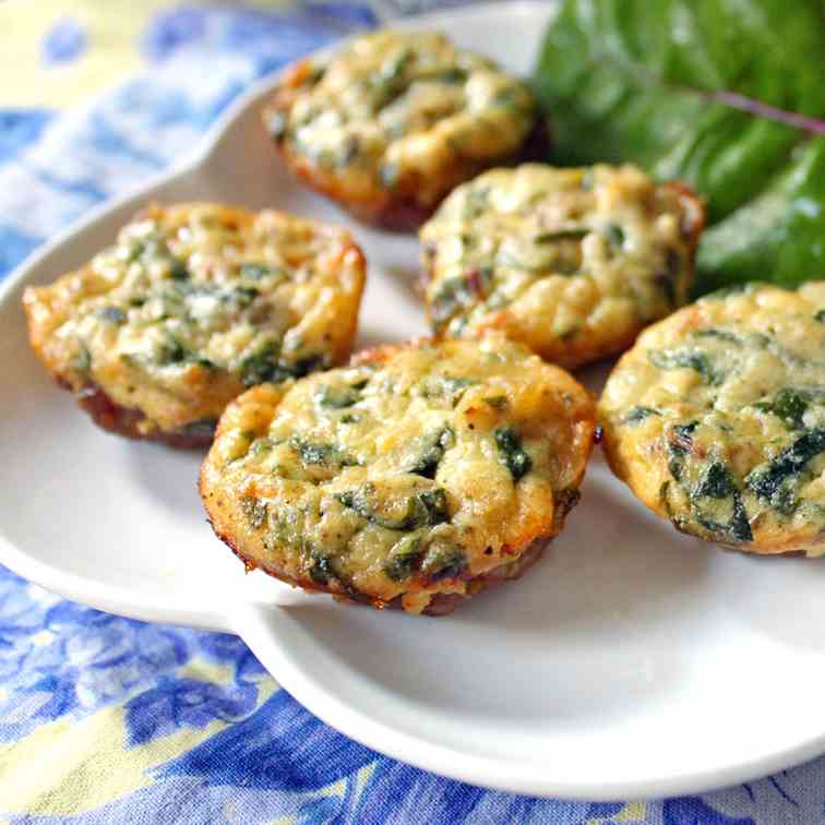 Swiss Chard & Ricotta Cups