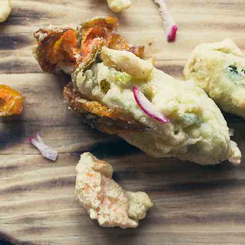 Tempura Zucchini Blossoms