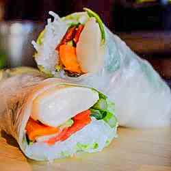 West Coast Salad Rolls