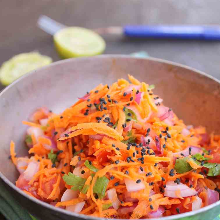 Grated Carrot Salad 