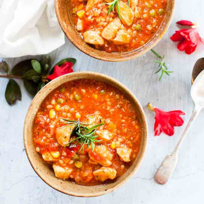 Pressure Cooker Chicken Stew