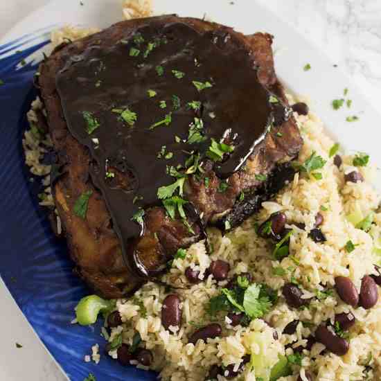 Sticky Cajun Pork Ribs 