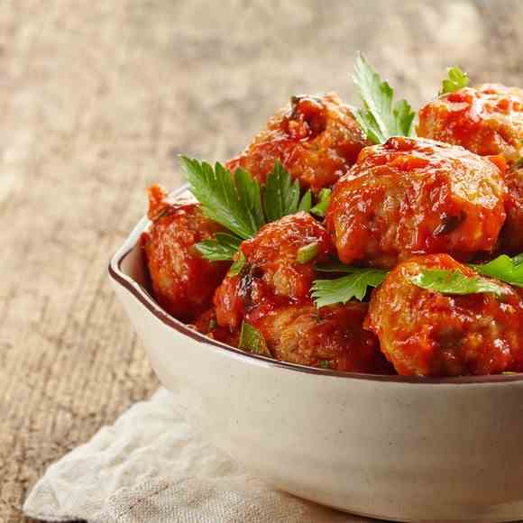 Baked Turkey Meatballs