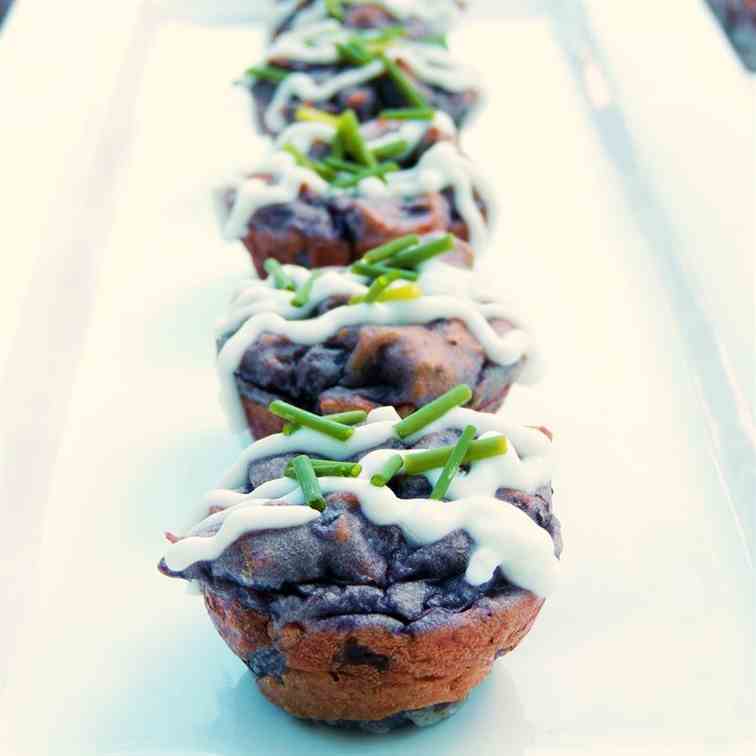 Purple Potato Puffs