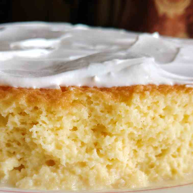 Tres leches cake