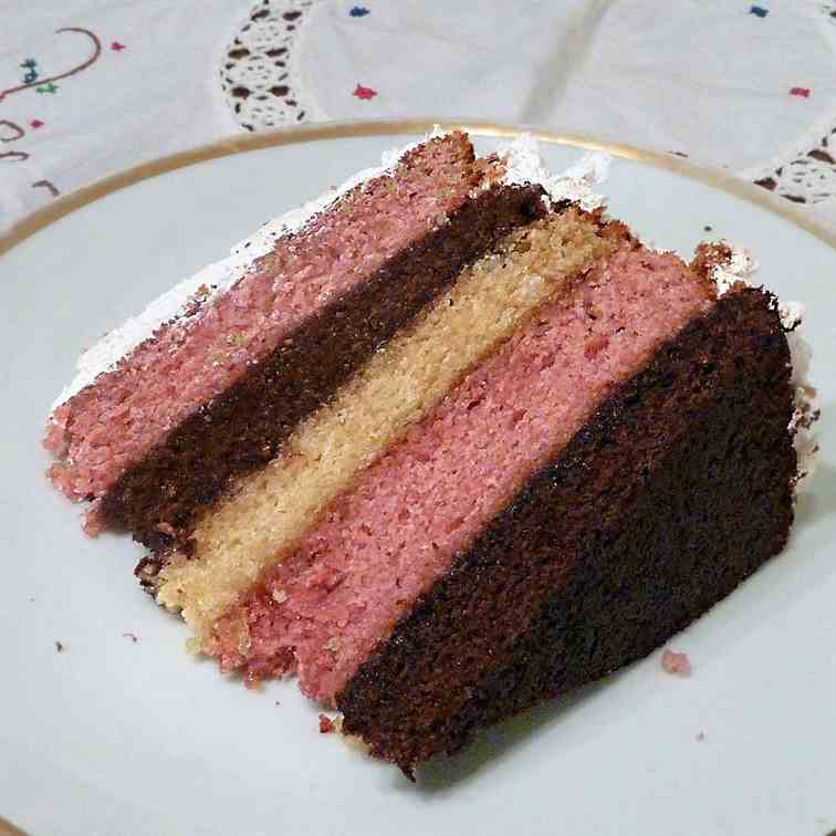 Neapolitan Cake