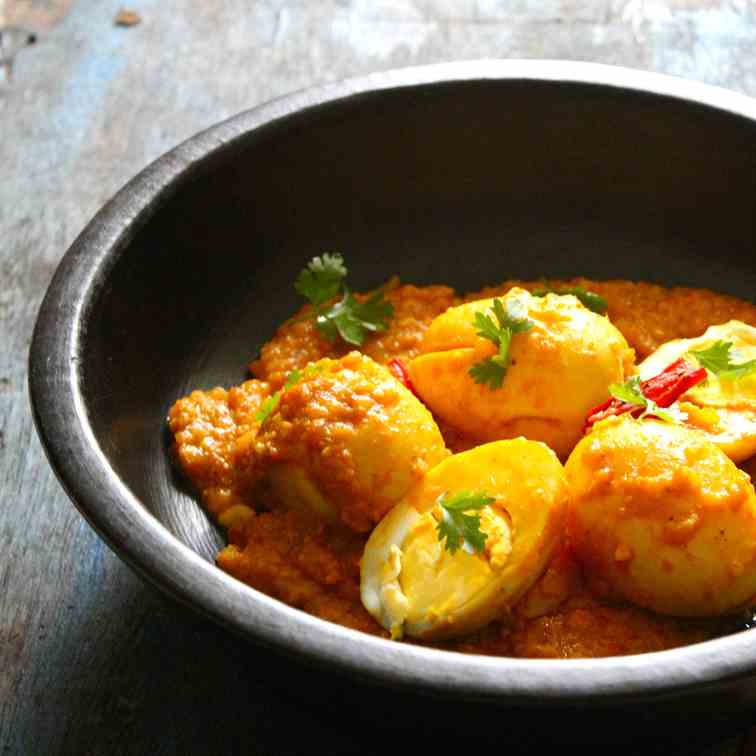 Mughlai Egg Curry Recipe