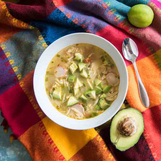 Chicken Avocado Lime Soup