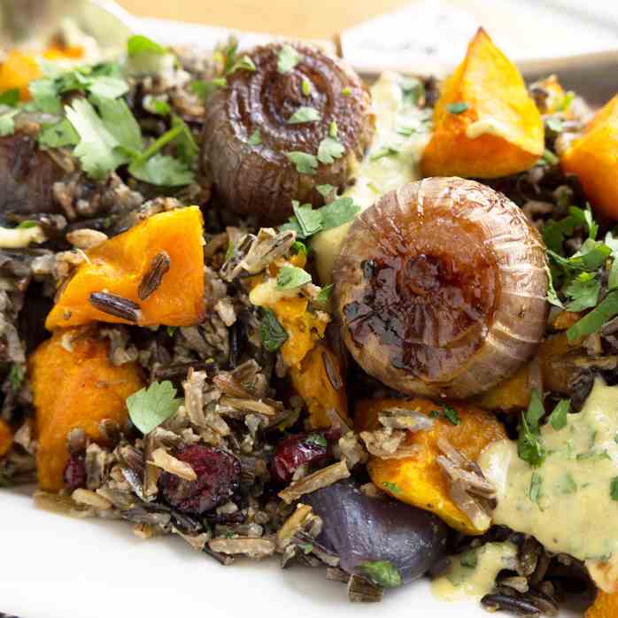 Butternut Squash and Wild Rice Salad