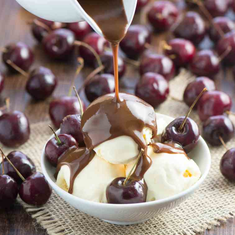 Easy Chocolate Fudge Sauce