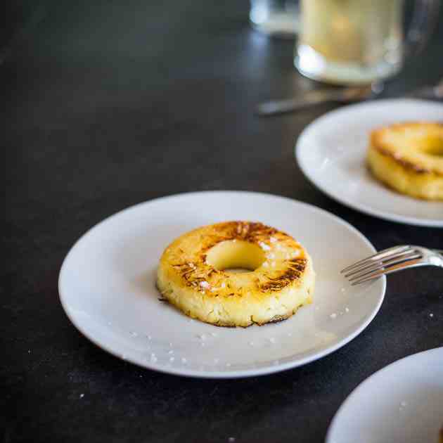 Coconut Pan-Fried Pineapple Recipe