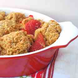 Gluten Free Strawberry Cobbler