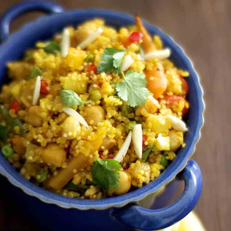 Quinoa Vegetarian Paella