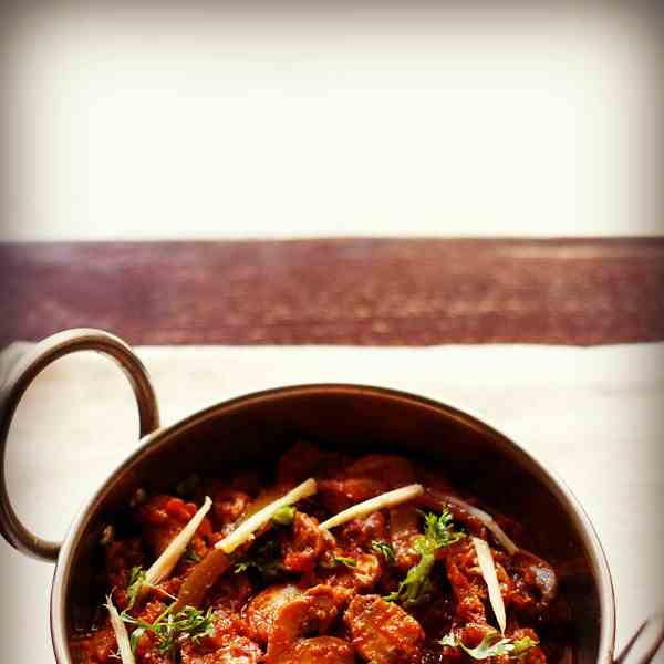 kadai mushroom recipe