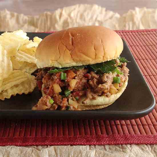 Asian Sloppy Joes