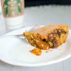 Pumpkin Caramel Blondies