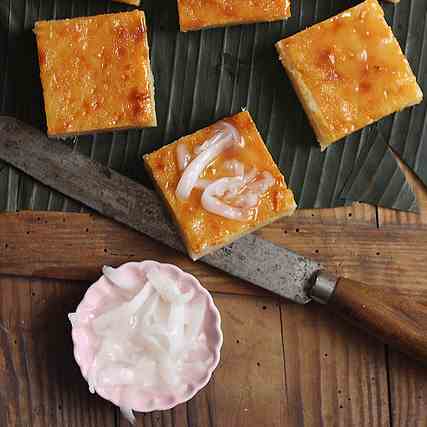 Coconut Cassava Bars