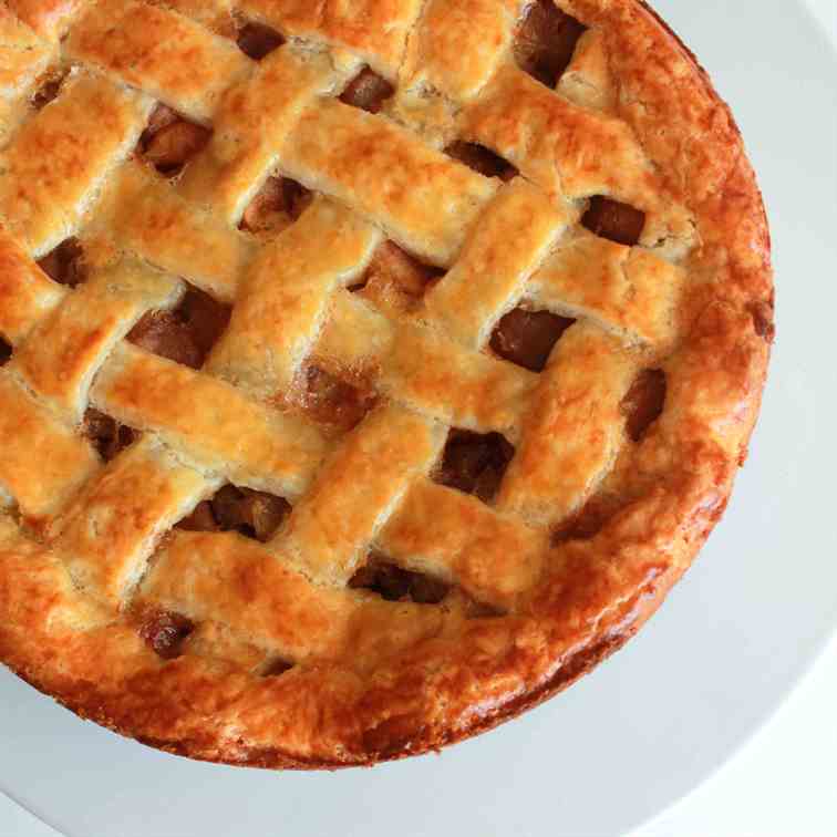 Apple Lattice Pie