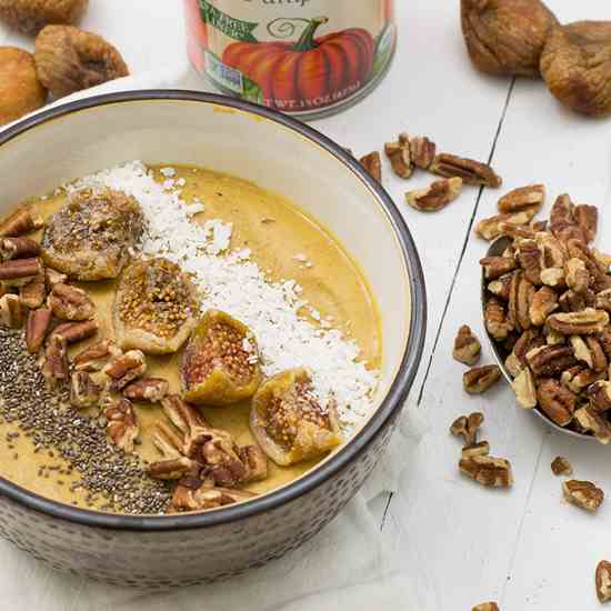 Pumpkin Pie Smoothie Bowl