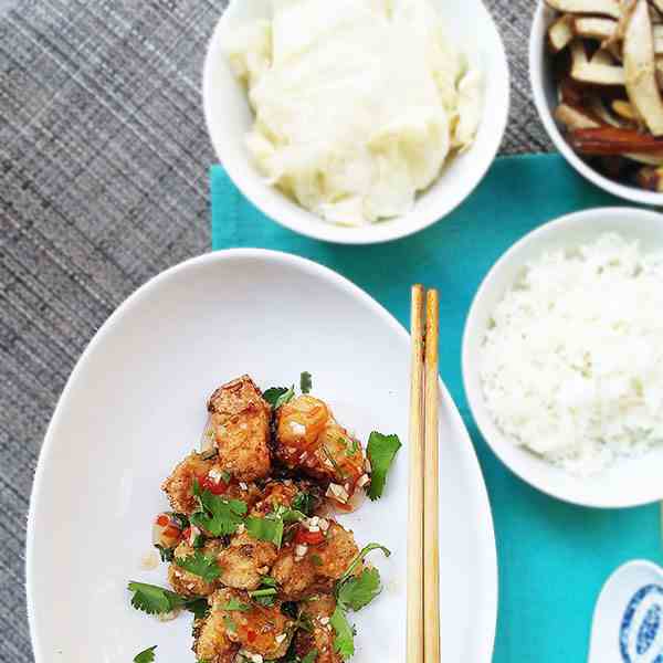 Thai chicken karaage