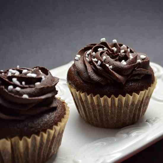 Chocolate Surprise Cupcakes