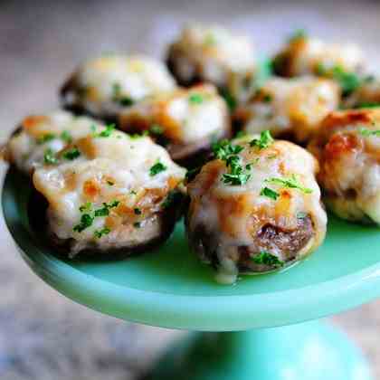 Stuffed Mushrooms Onion Soup 