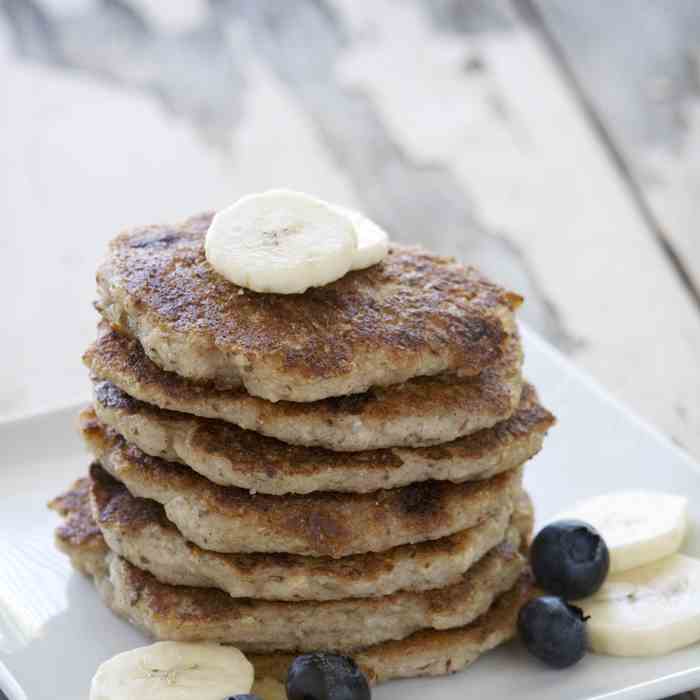 Gluten Free Vegan Banana Pancakes