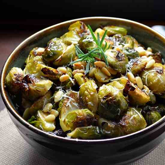 Oven Roasted Brussel Sprouts