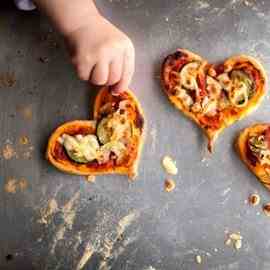 Pizza heart