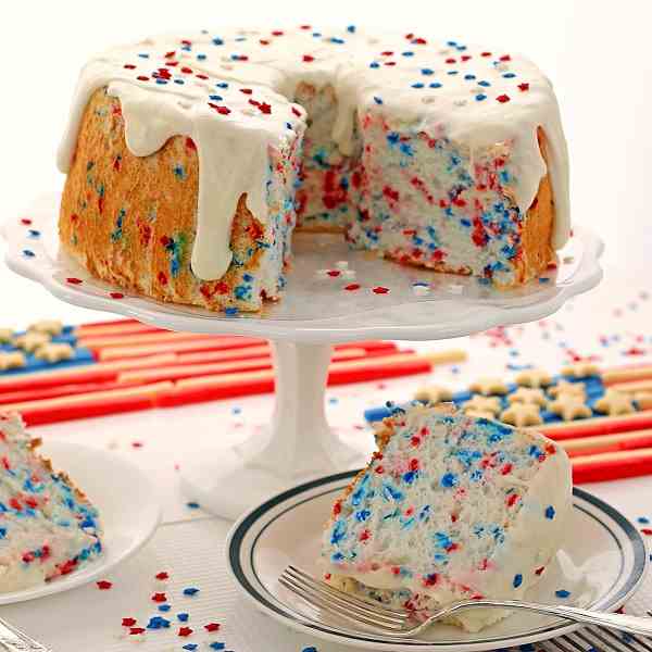 Fat Free Funfetti Angel Food Cake