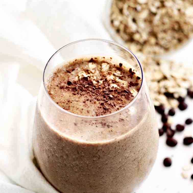 Coffee Banana Oat Smoothie